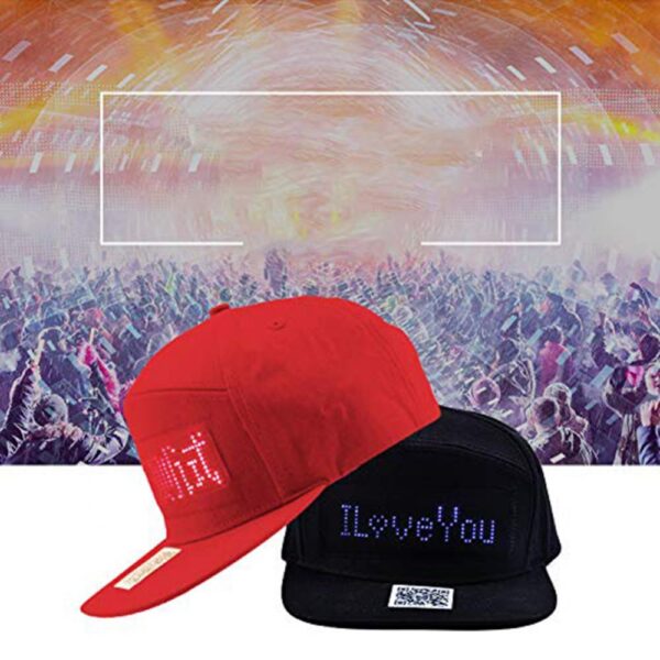Wireless Bluetooth-compatible Led Baseball Cap Multilanguage - Image 7