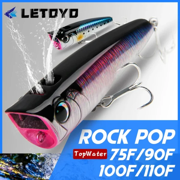LETOYO Topwater Pike Fishing Lure