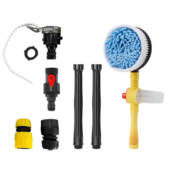 Microfiber Nylon Towel Car Brush 360 Degree Spin - Image 16