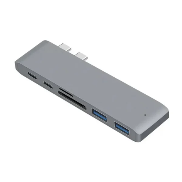 USB Type C Hub Adapter (7 in 1) for MacBook Pro + 4K HDMI - Image 8