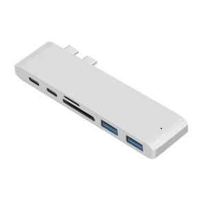 USB Type C Hub Adapter (7 in 1) for MacBook Pro + 4K HDMI